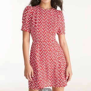 NWT MINI FLORAL RED DAISY RED | COMMENSE